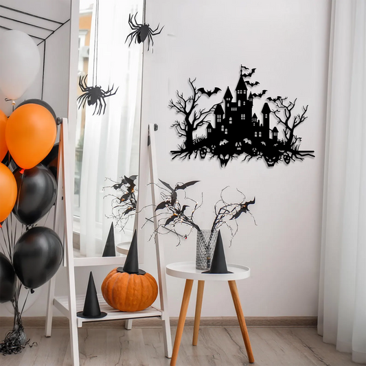 Haunted House Wall Art