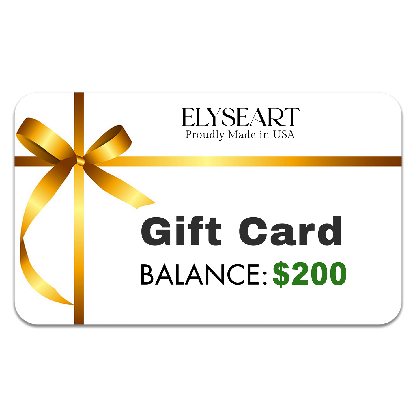 Elyseart Gift Card