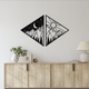 Day & Night Mountains Wall Art