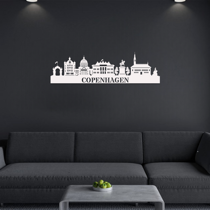 Copenhagen Skyline  Wall Art