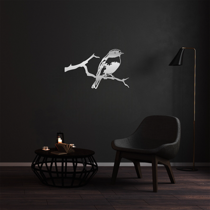 Feathered Pause Wall Art