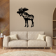 Mountain Moose Scene Wall Art