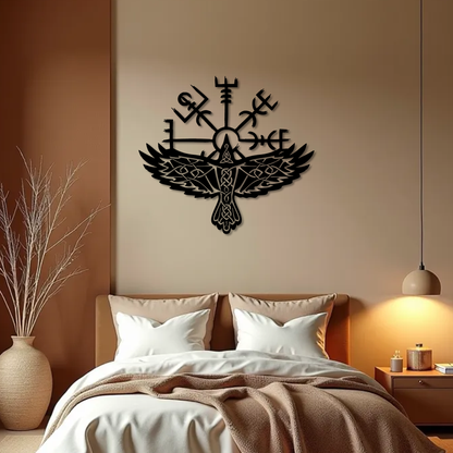 Nordic Raven Wall Art