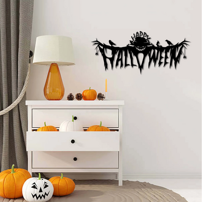 Halloween Script Wall Art