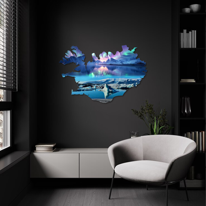 Iceland Printed Wall Art