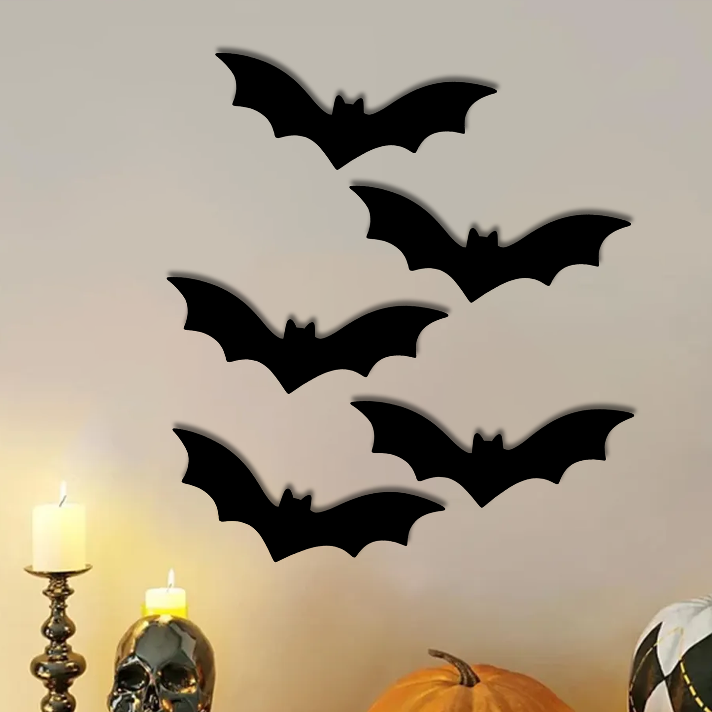 Halloween Bats Wall Art