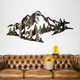 Redwood Mountain Peaks Printed Wall Art