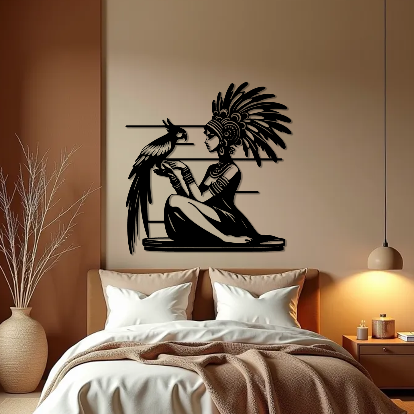Aztec Woman Wall Art