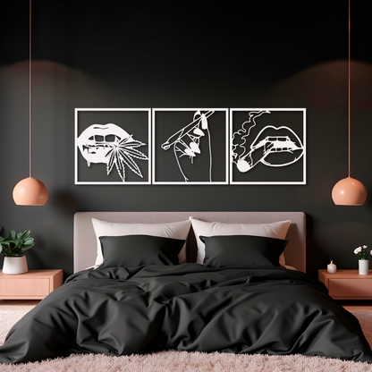 Rebel Trio Wall Art