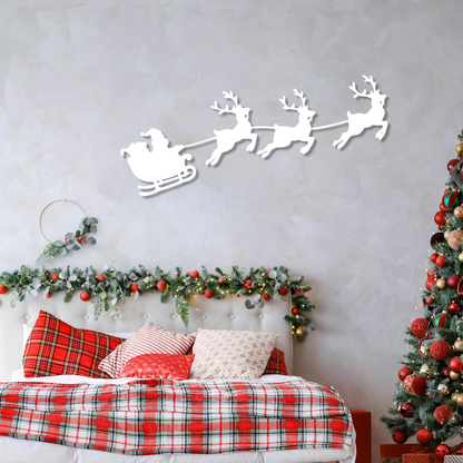 Santa's Sleigh Wall Art