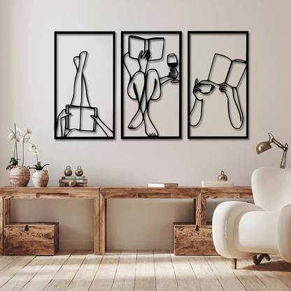 Avid Reader Wall Art