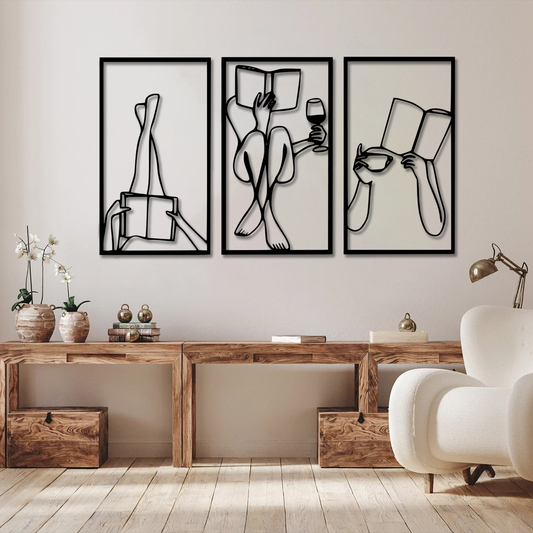 Avid Reader Wall Art