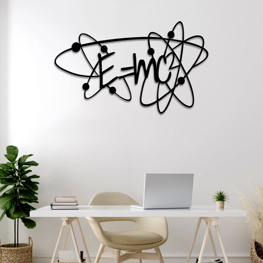 E=MC2 Wall Art