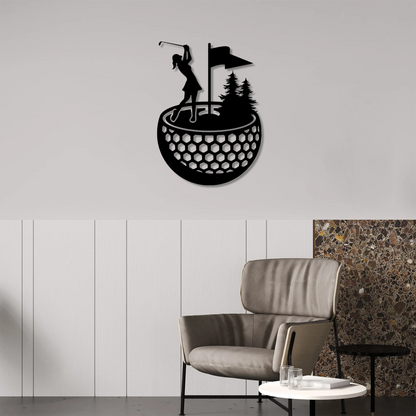 Fairway Queen Wall Art