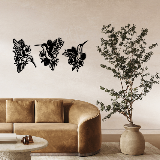 Humming Bloom Wall Art