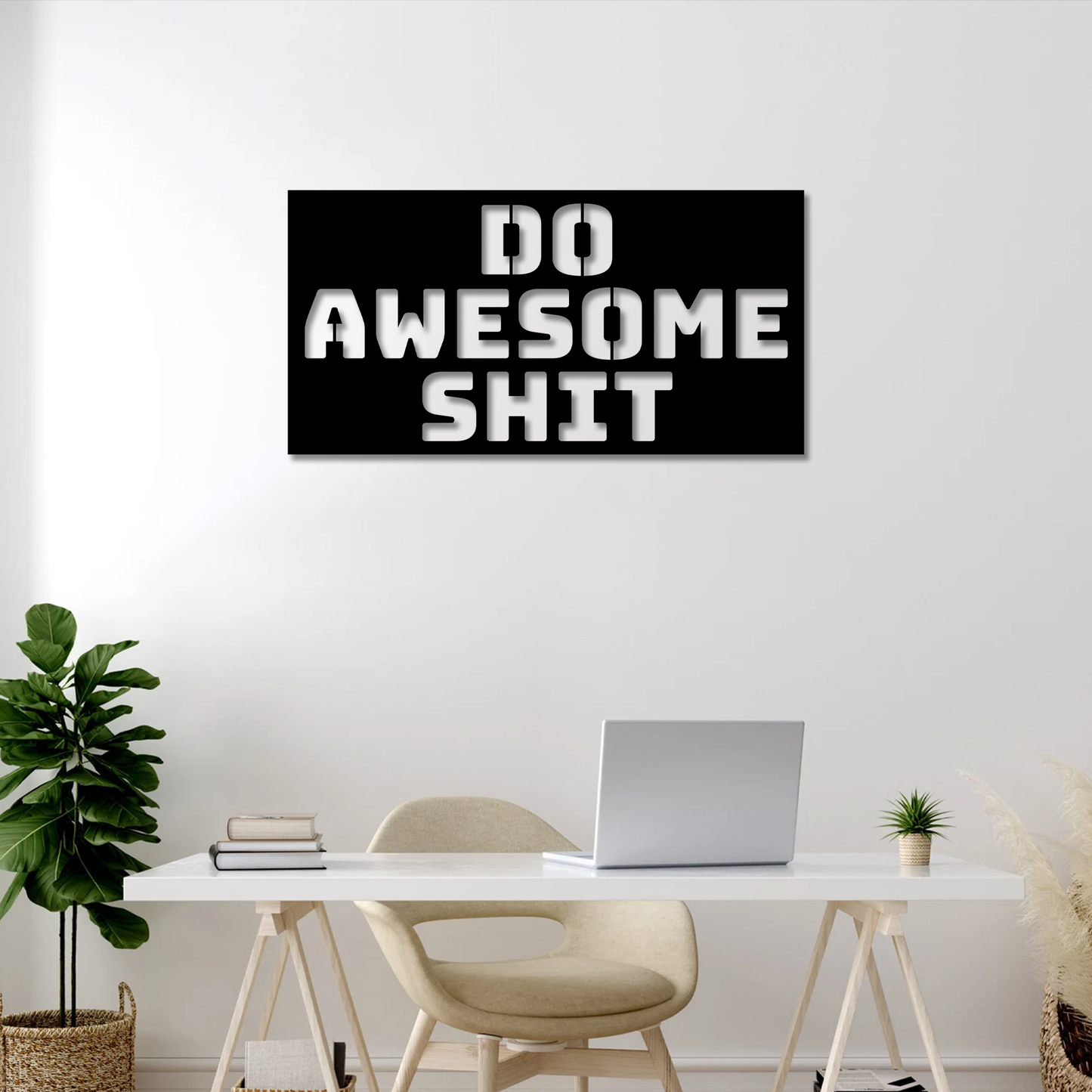 Do Awesome Shit Wall Art