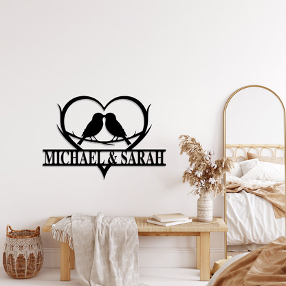 Love Birds Wall Art