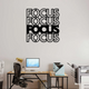 Focus Wall Art