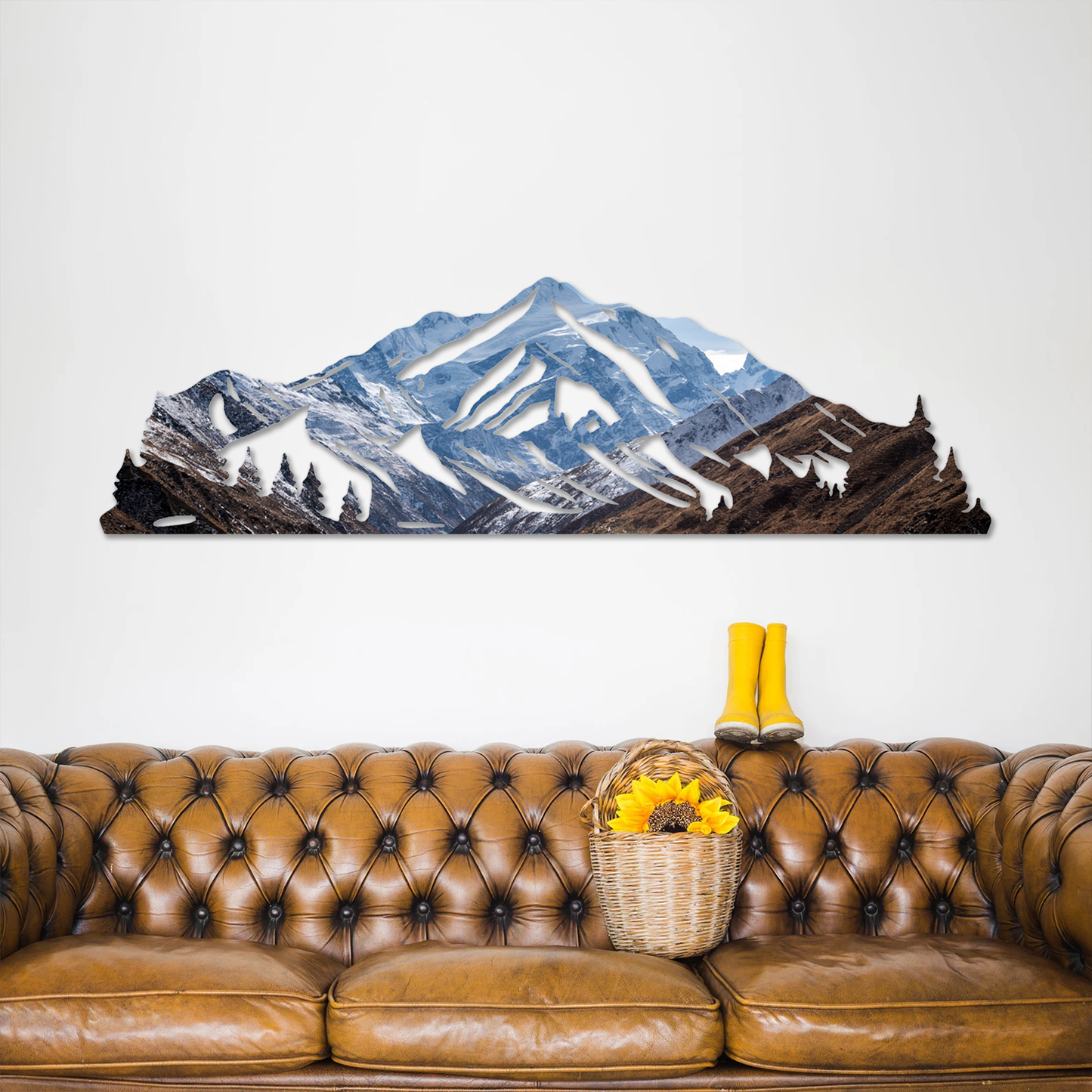Denali Mountain Printed Wall Art