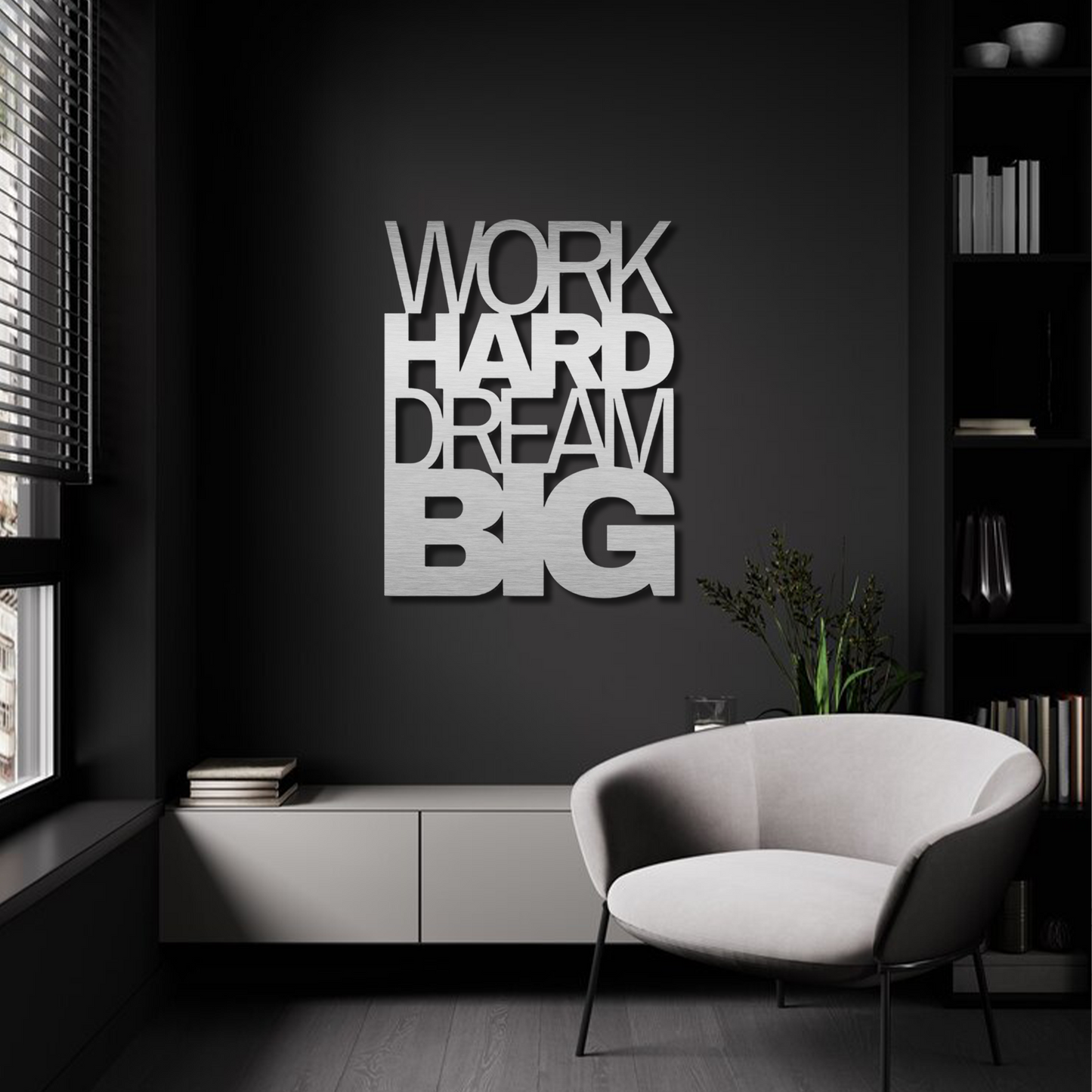 Work Hard Dream Big Wall Art