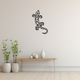 Geometric Lizard Wall Art
