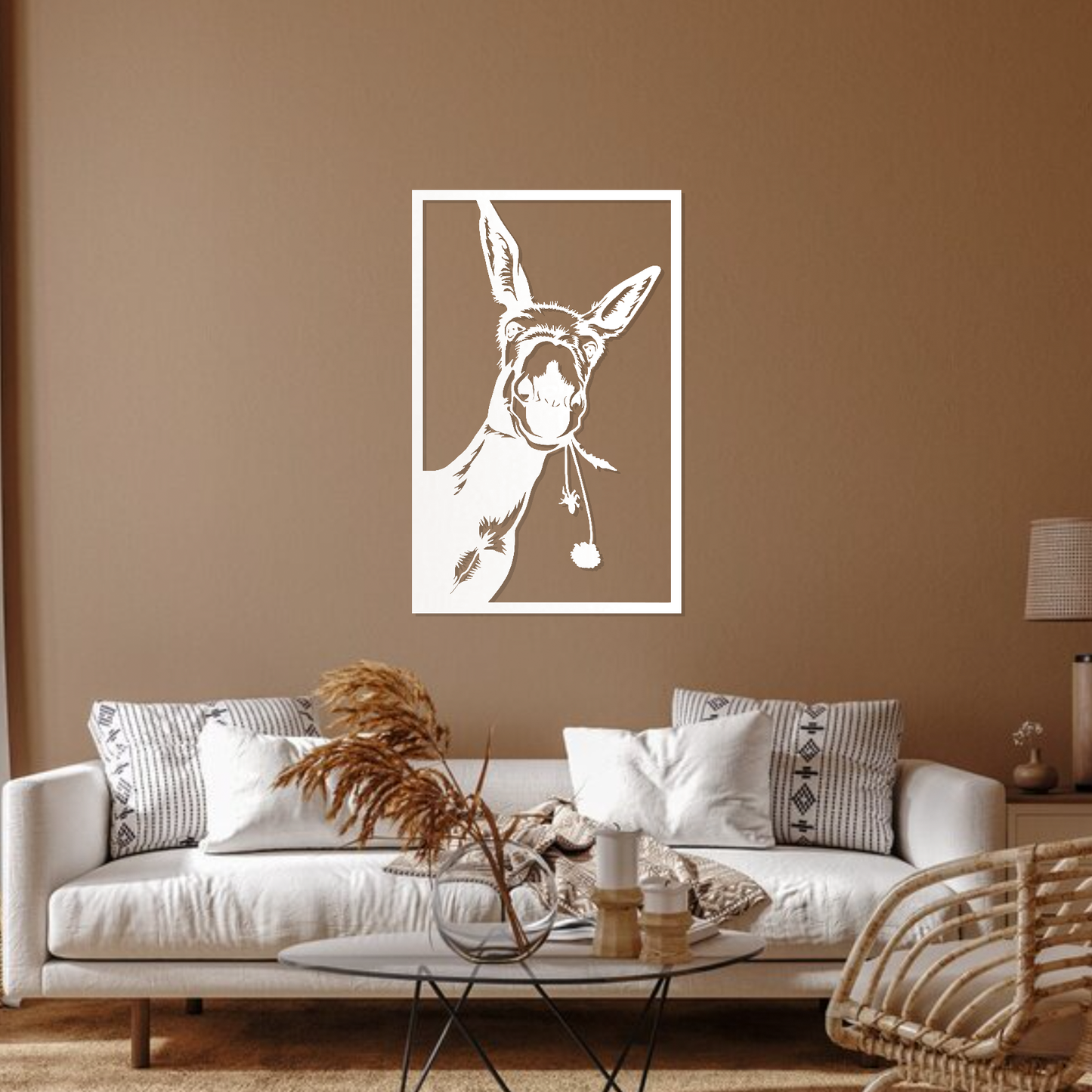 Farmhouse Donkey Wall Art