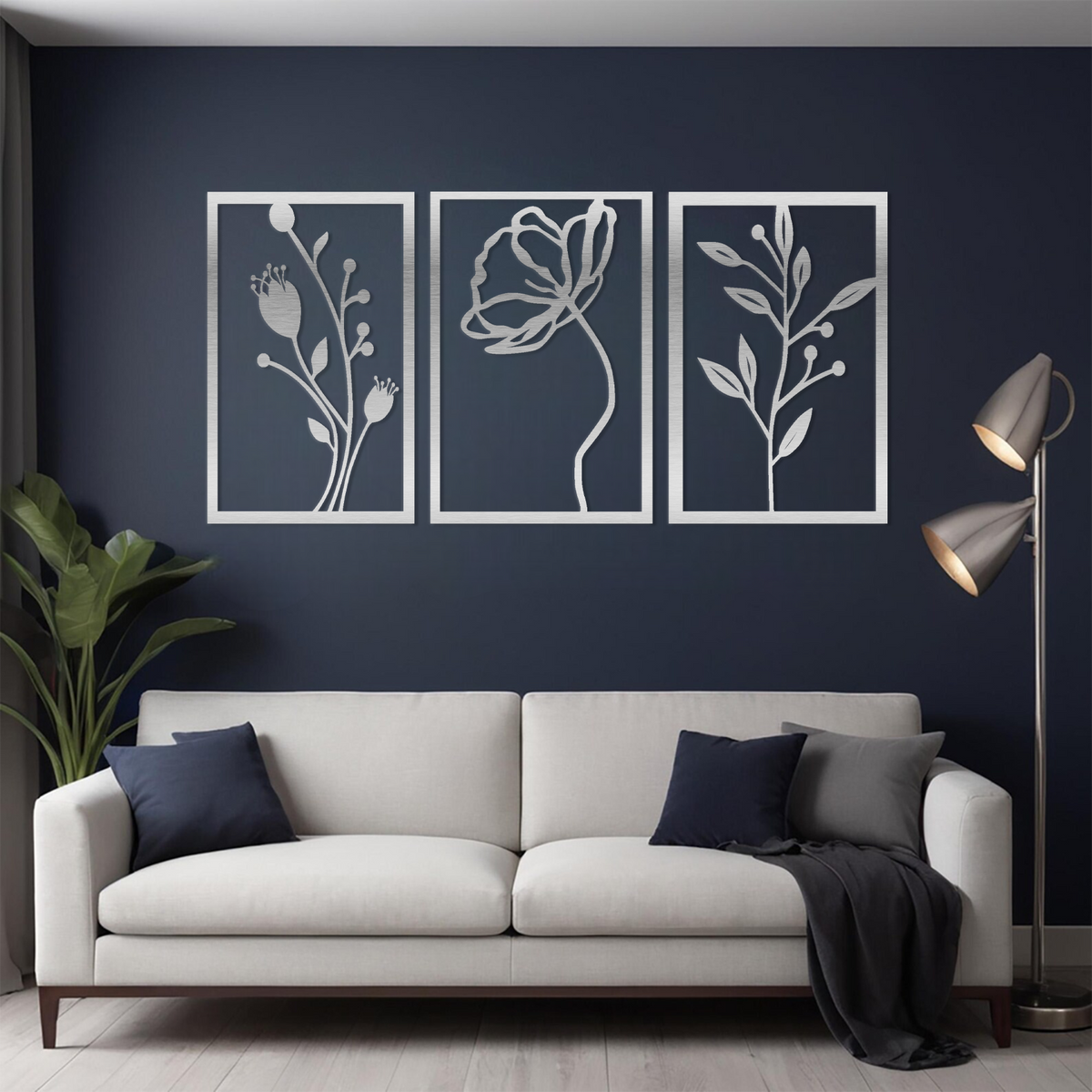 Timeless Botanicals - 3 Piece Wall Art – Elyseart