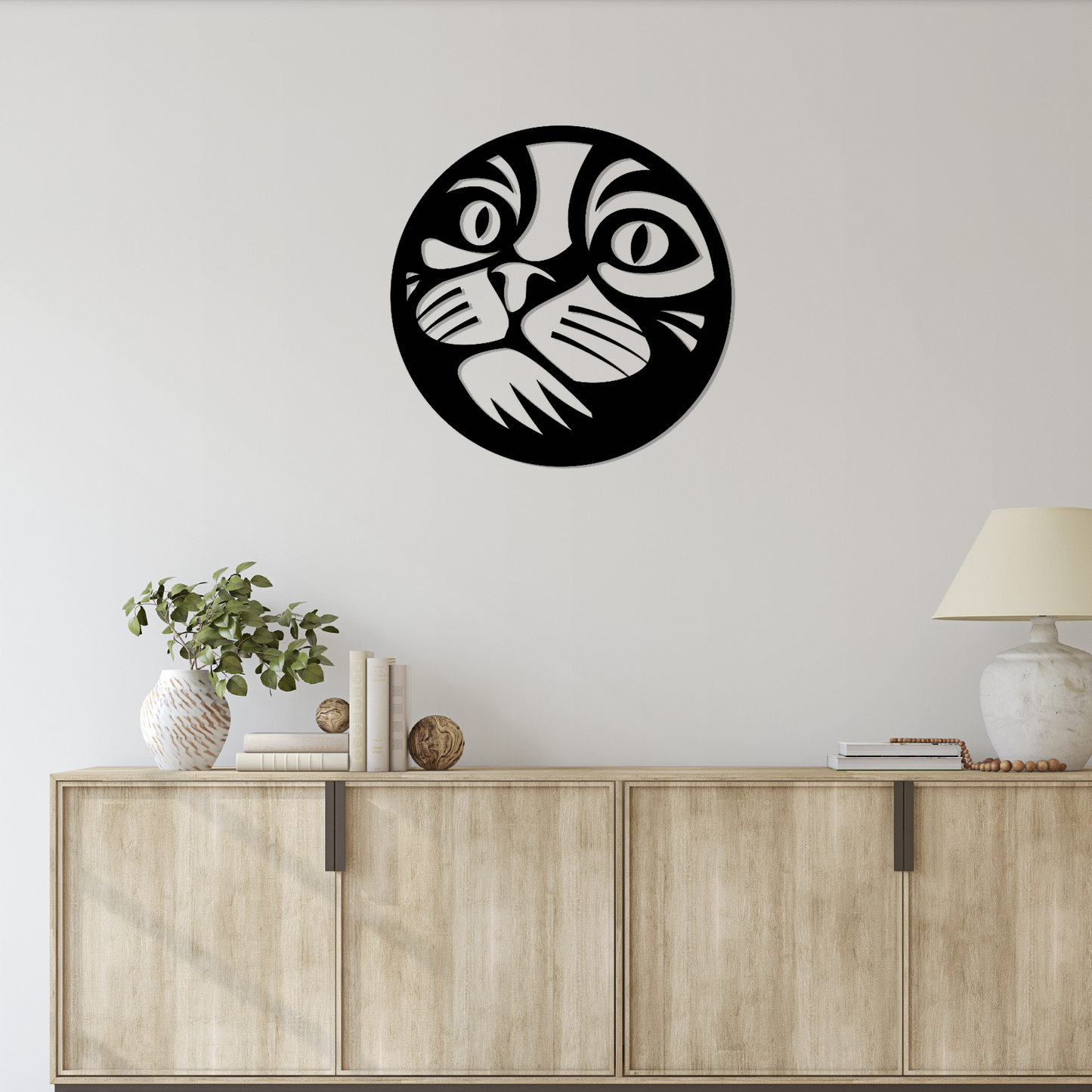 Curious Cat Wall Art