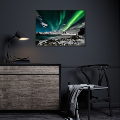 Northern Lights Framed Print