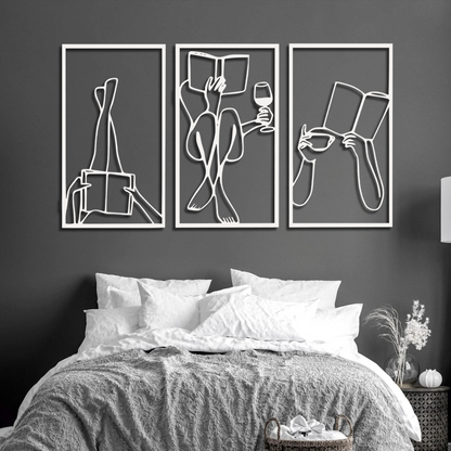 Avid Reader Wall Art