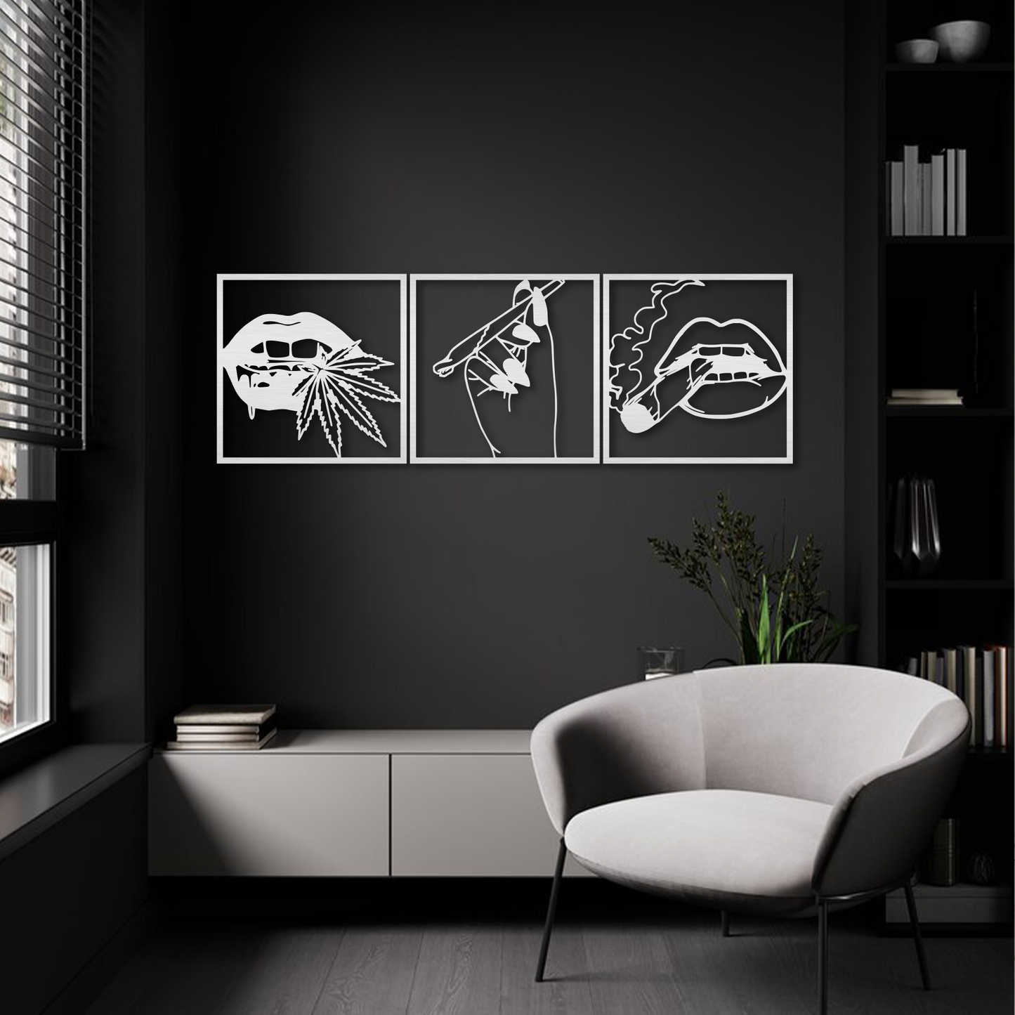 Rebel Trio Wall Art