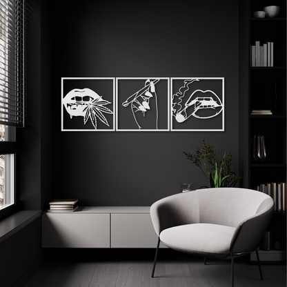 Rebel Trio Wall Art