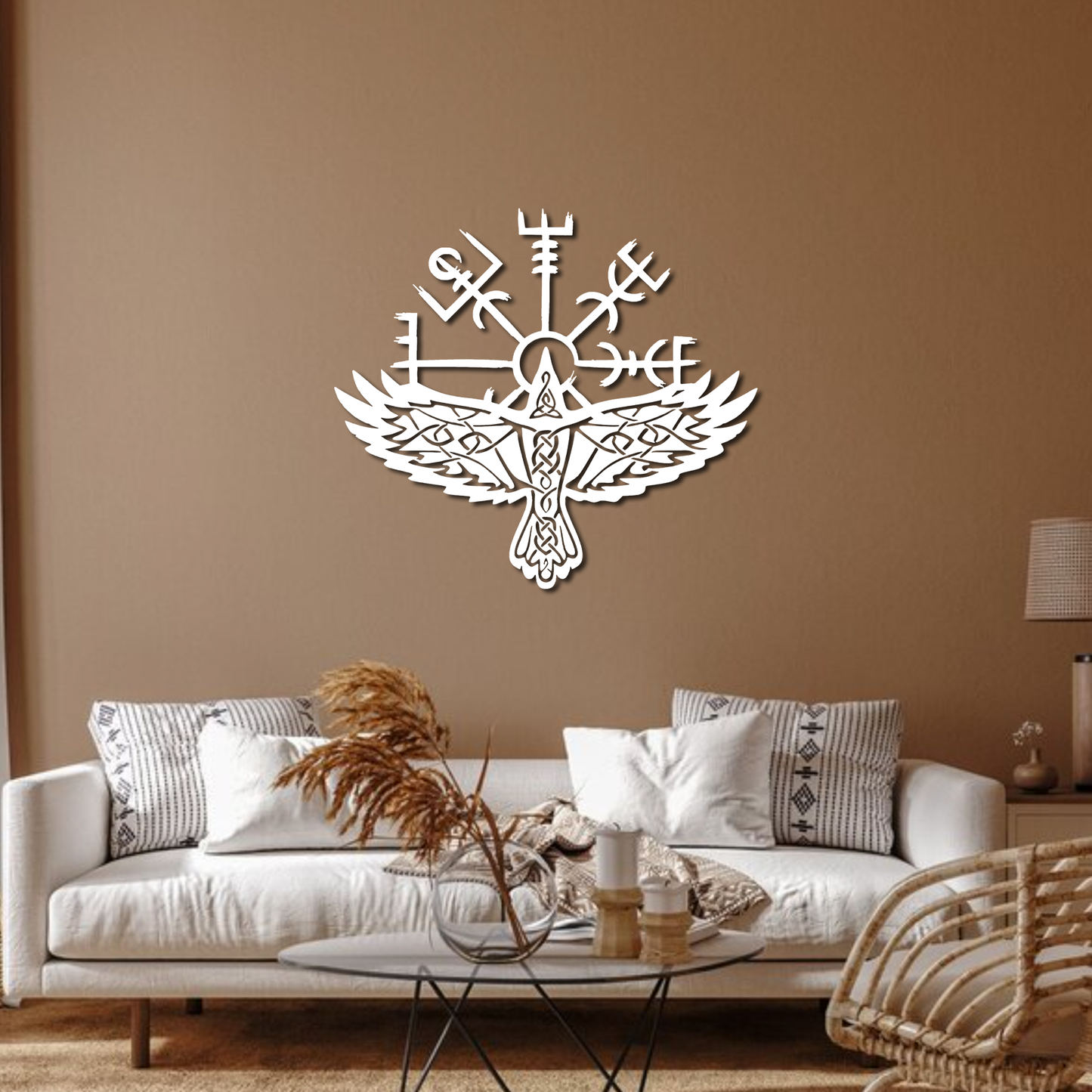 Nordic Raven Wall Art