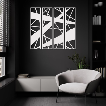 Criss Cross Wall Art