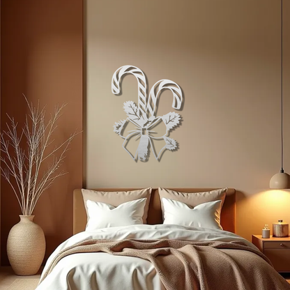 Candy Cane Wall Art