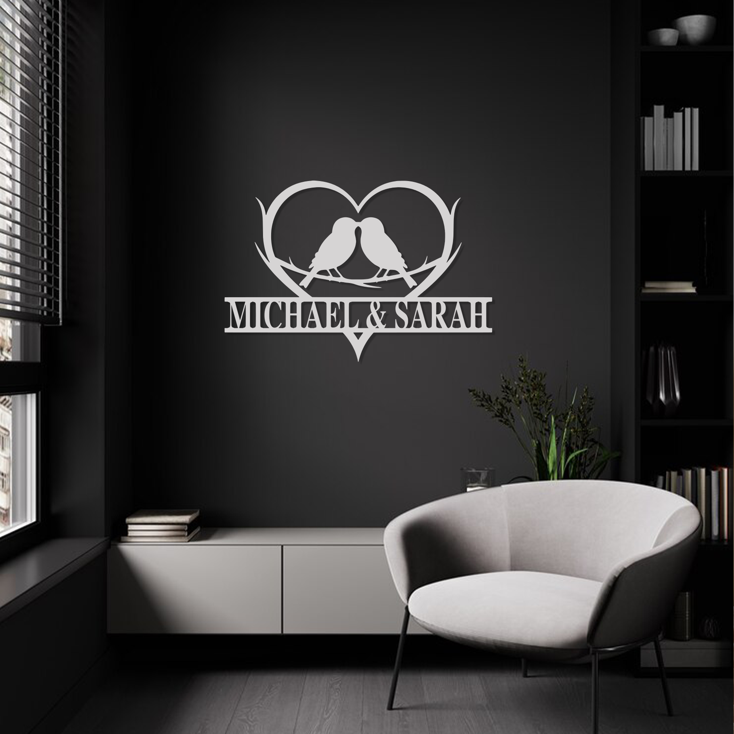 Love Birds Wall Art