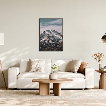 Frozen Majesty Framed Print