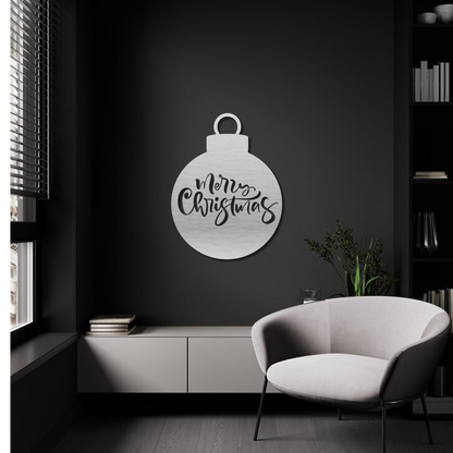 Christmas Ornament Wall Art