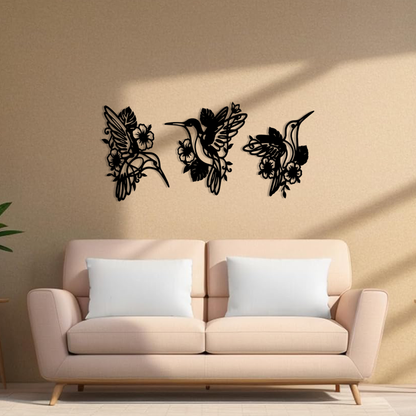 Humming Bloom Wall Art