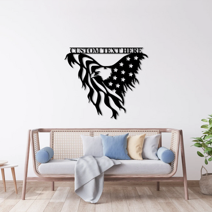 Custom American Eagle Wall Art