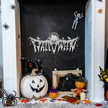 Halloween Script Wall Art