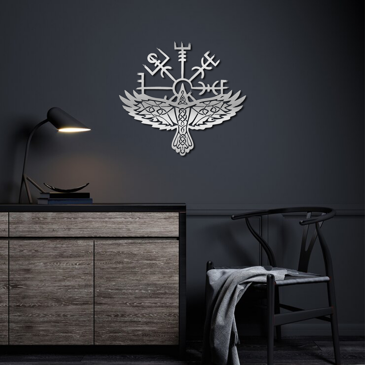 Nordic Raven Wall Art