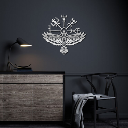 Nordic Raven Wall Art
