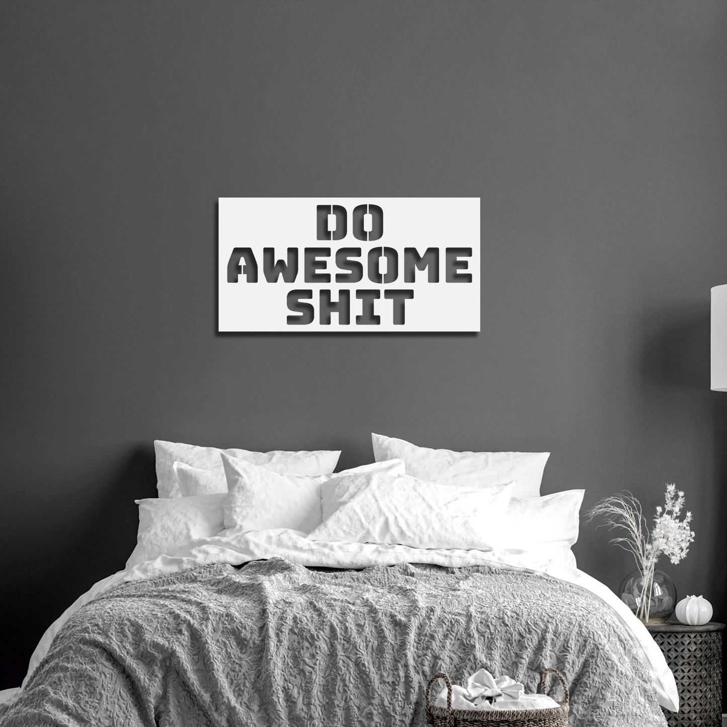 Do Awesome Shit Wall Art