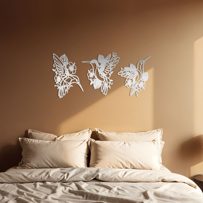 Humming Bloom Wall Art