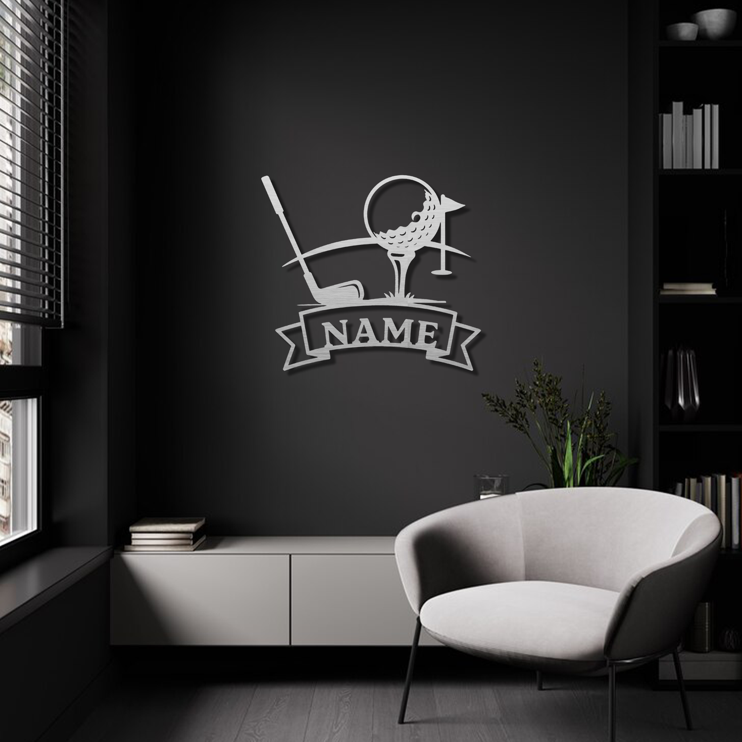 Custom Golf Plaque Wall Art