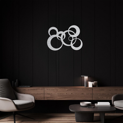 Floating Circles Wall Art