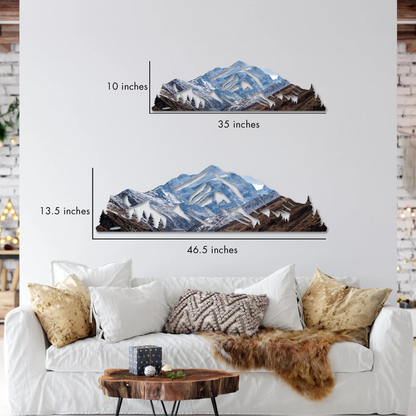 Denali Mountain Printed Wall Art