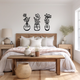 Blooming Vases Wall Art