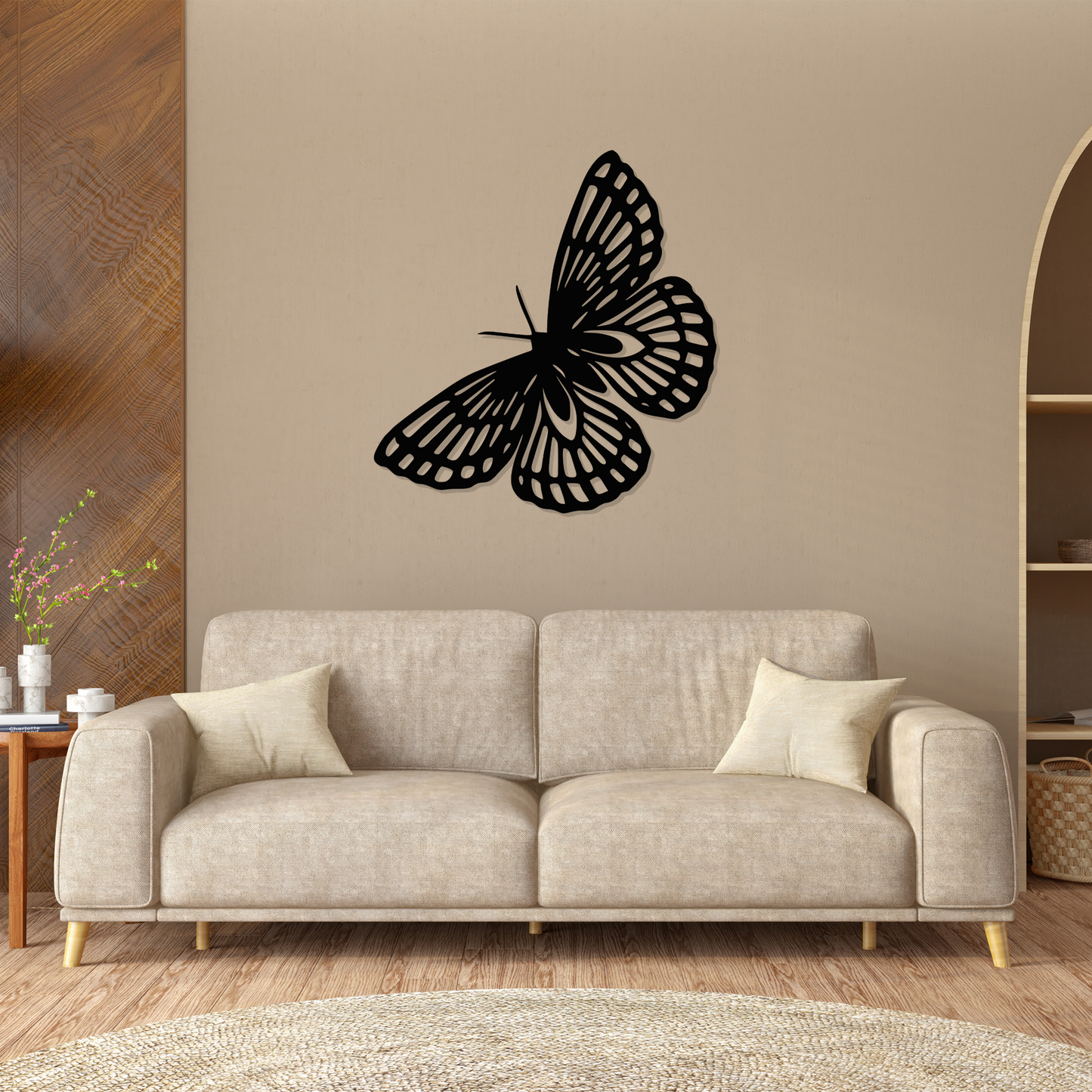 Floating Butterfly Wall Art
